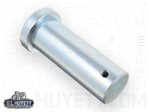 Clevis Pin 1-1/2 x 4 Medium Carbon Steel Zinc Clear