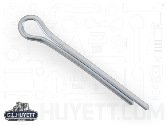 Cotter Pin 5/16 x 2-3/4 Carbon Steel Zinc Clear
