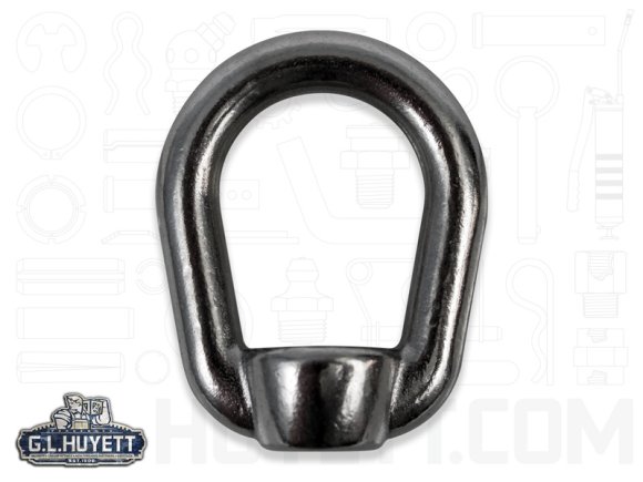 Lifting Eye Nut, 3/8-16, Bail: 5/16, 304 Stainless Steel