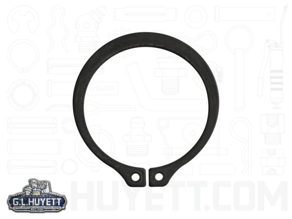 Snap Retaining Ring External 2-1/8 Spring Steel Phos