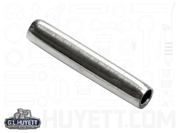 Coiled Spring Pin 1/16 x 1/2 SD 302/304 SS PV