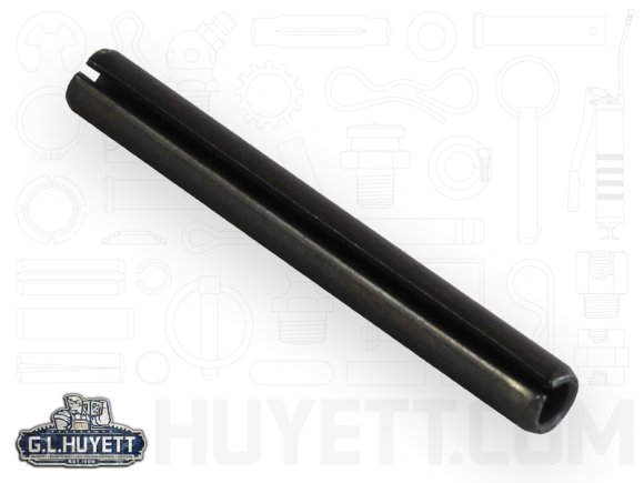 Slotted Spring Pin M6 x 50 Carbon Steel ASME B18.8.4M Type B