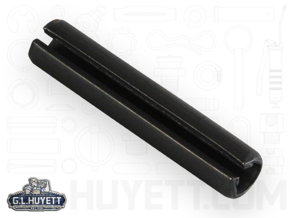 Slotted Spring Pin M8 x 40 Carbon Steel ASME B18.8.4M Type B