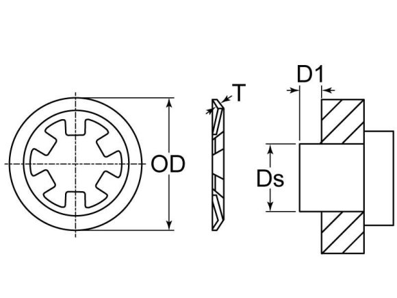 Nut DIN 3870 for Cutting Ring Connection S Series M-Type - Tube Couplings  24 degrees Rings, Nuts, Sleeves