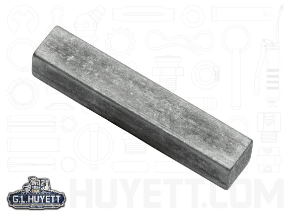 Machine Key 5/32 x 5/32 x 1-1/4 Form B Carbon Steel Oversized