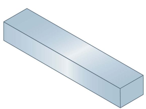 MAK-A-KEY Key Stock 1/4 x 5/16 x 1 ft Cbn Steel ZC Trv Ovrsz