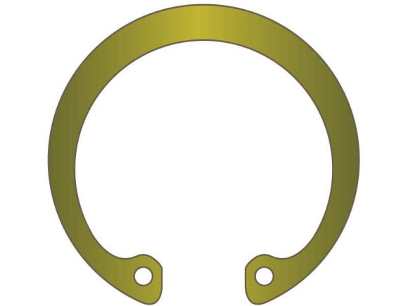 Housing Retaining Ring Internal 3-9/16 Steel CDY MS16625