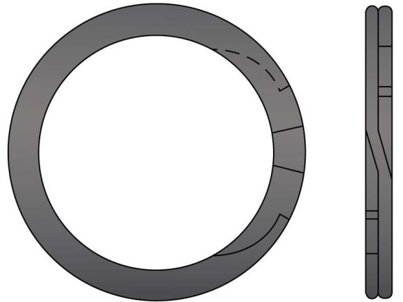 Stainless Steel External Spiral Retaining Ring at Rs 1/piece in