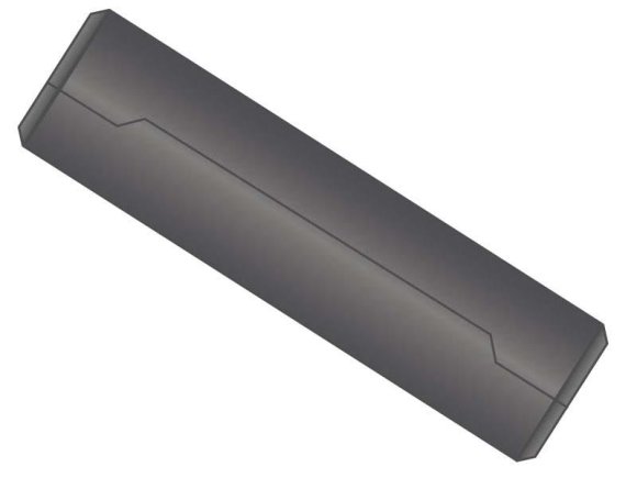 Dowel Pin Ground Hollow M8 x 20 Low Carbon Steel