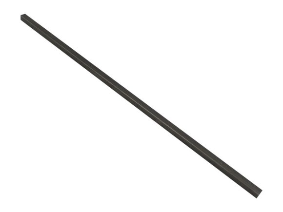 MAK-A-KEY Key Stock 5/32 x 5/32 x 1 ft Carbon Steel Undrsz