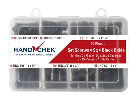 Set Screw Assort 60 Piece 