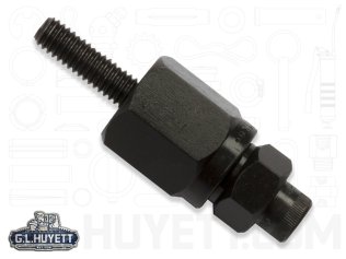 BAS02784 - Black Hex Nut - M10-1.5 - 15mm Head - 24mm Washer