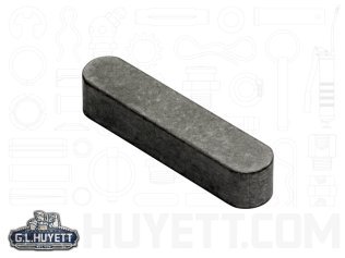 Machine Key 8 x 7 x 50 mm - Rounded Ends Carbon Steel - Standard - Exa –  Miniature Bearings Australia Distributors Site