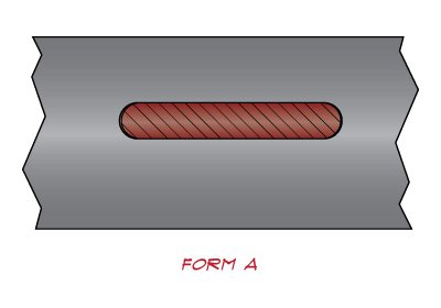 Machine Key - Shaft - Form A