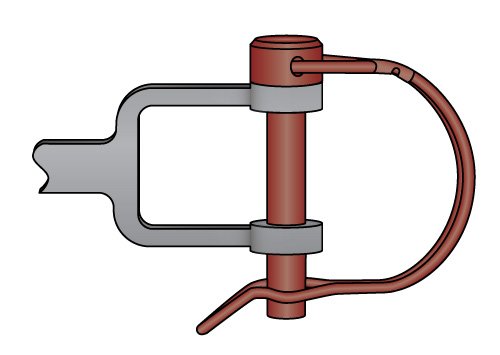 Tab Lock Pin Use Illustrated