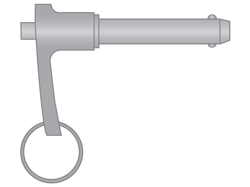 Push Button Positive Locking Pins and Ball Lock Pins by Innovative  Components Inc