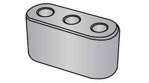 Machine Key - Radial Ends with Holes