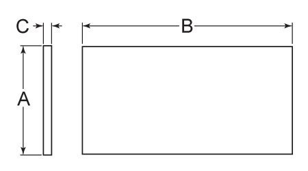 Shim Stock Tech Drawing