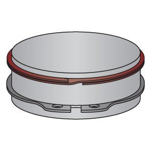 Low Profile Spiral Retaining Ring