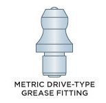 Metric Drive-Type Grease Fitting