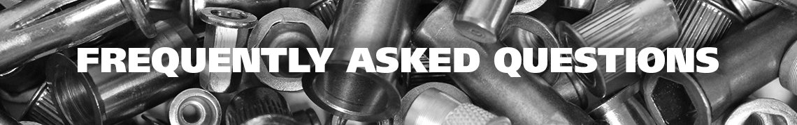 Rivet Nuts FAQ Banner
