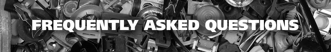 Engineered Fasteners FAQ Banner