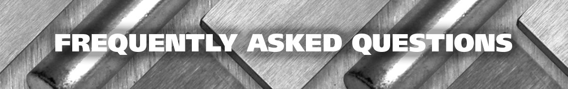Flat Stock and Drill Rod FAQ Banner